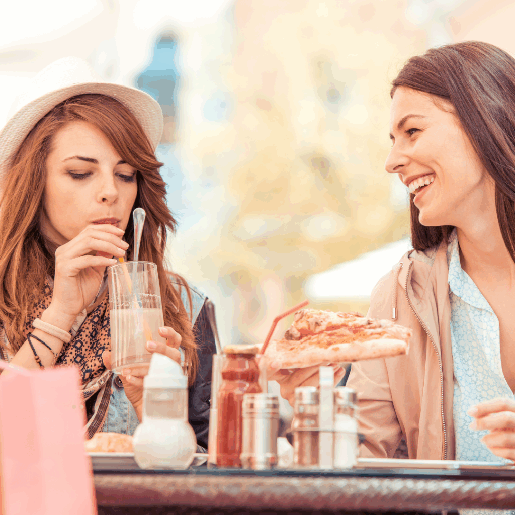Frauen im Restaurant